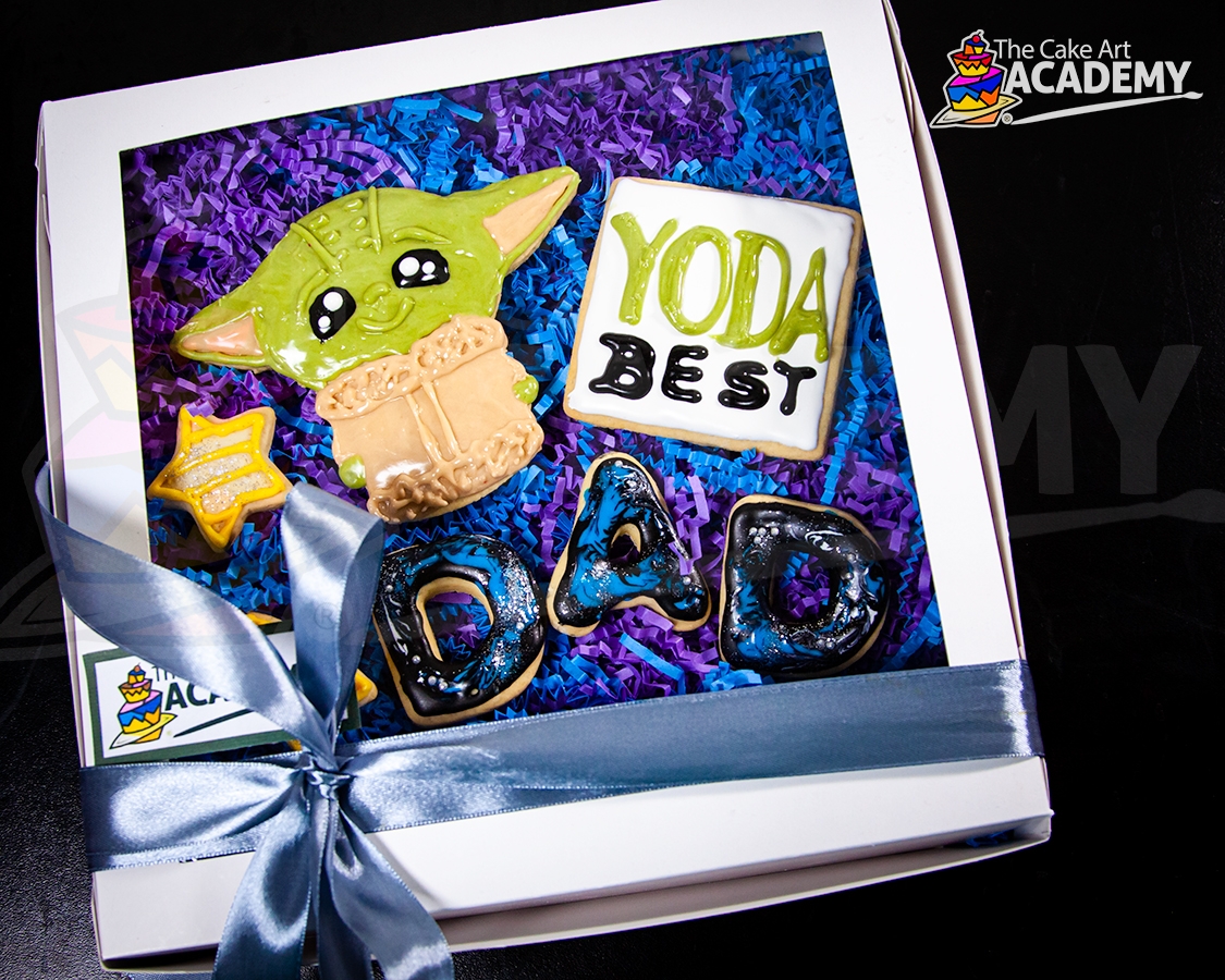 Cookie Kit Yoda Best para Día del Padre - The Cake Art